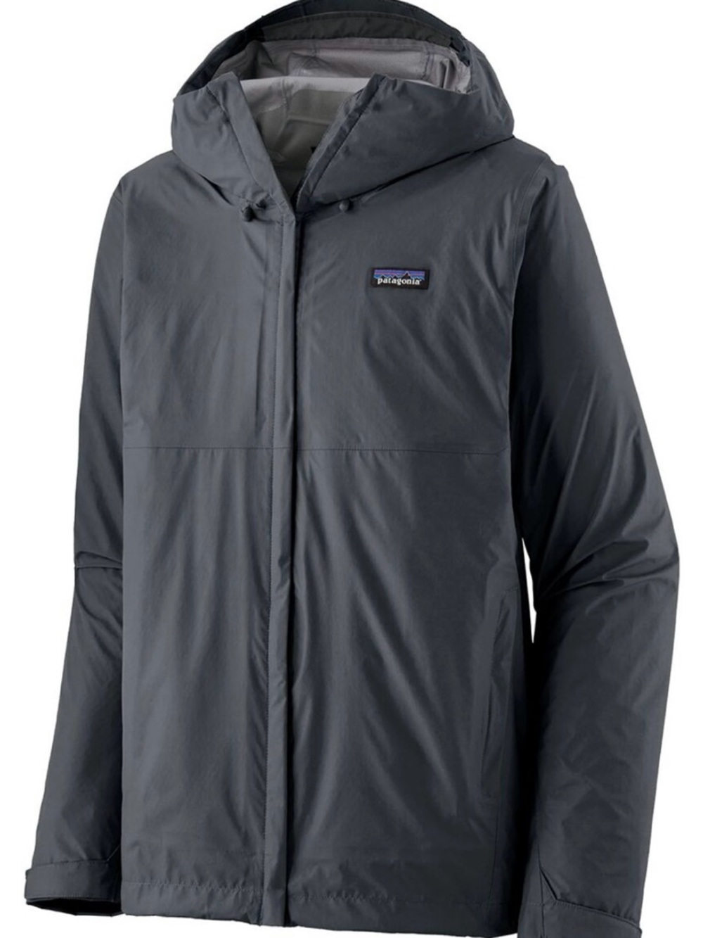 Patagonia Men's Hooded Torrentshell 3L Jacket Raincoat - Smolder Blue